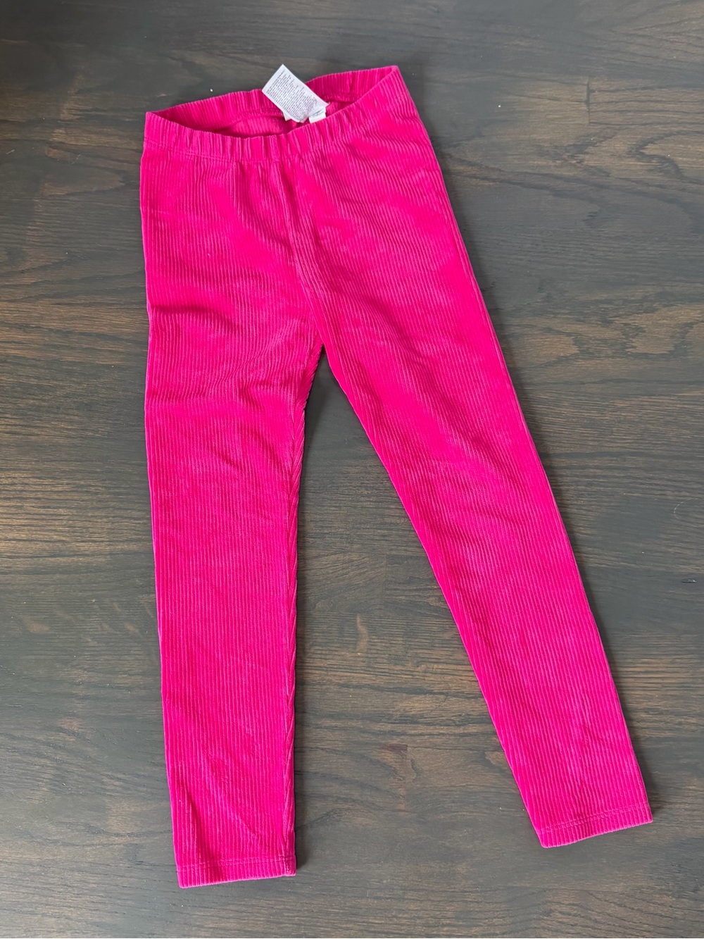 Janie and Jack Hot Pink Corduroy Leggings